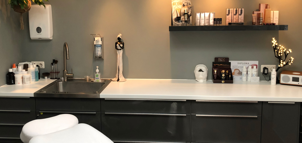 De behandelruimte van Schoonheidsstudio Joli in Castricum